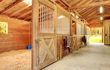 Crask Of Aigas stable construction leads